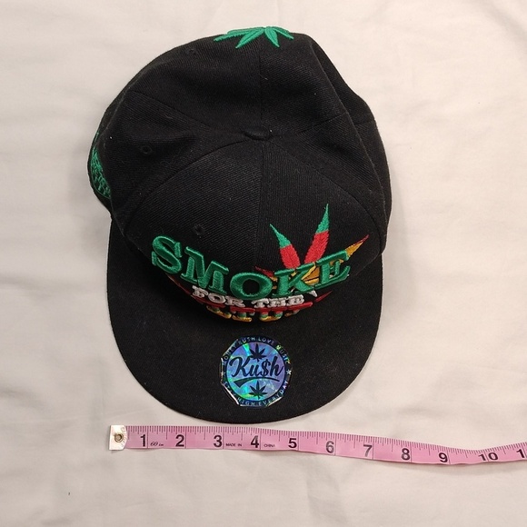 Kush Mens Snapback Hat One Size - Picture 8 of 10